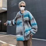 Effortless Punk Knitted Oversized Cardigan