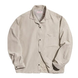 Retro Oversized Cuban Collar Spring Shirt