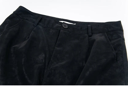 Baggy Loose Wide-leg Cargo Pants