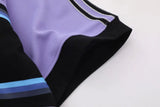 Y2K Sports Striped Patchwork T-shirt