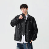 Durable Winter Faux Leather Classic Jacket