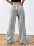 Dark Gothic Drawstring Loose Straight SweatPants