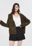 Vintage Long Sleeve Embroidery Cardigan