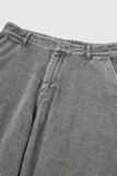 Wide-Leg Washed Vintage Jeans