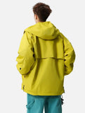 Stylish Pockets Hooded Mountaineering Windbreaker Jacket