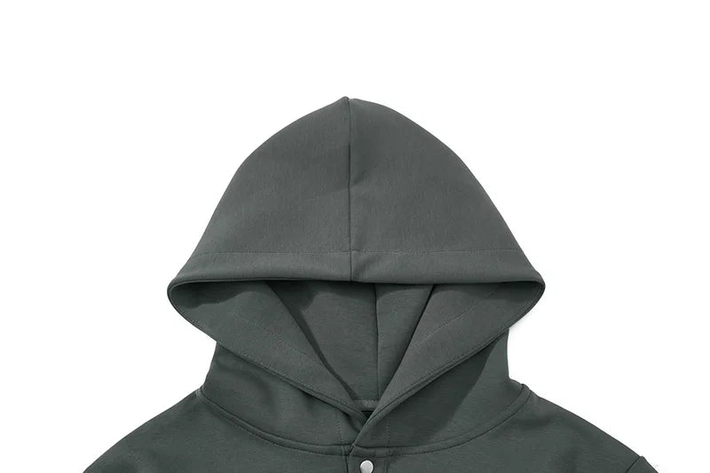 Long-lasting Gothic Printed Loose Hooded Sweatshirt