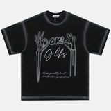 Graphic Punk Gothic Short Sleeve T-Shirt