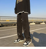 Cross Patch Denim Pants