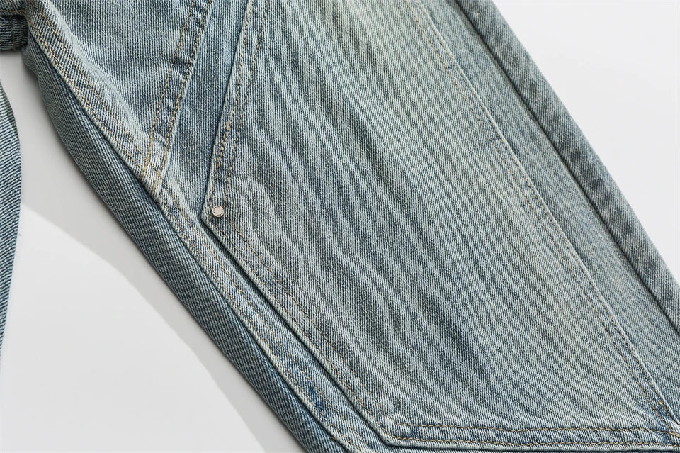 Y2k Rivet Pocket Jeans
