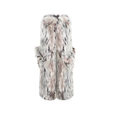 Luxury Leaopard Oversized Faux Fur Casual Pants