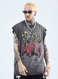 Gradient Retro Sleeveless T-shirt