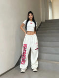 Autumn Drawstring Tied Athletic Casual Sweatpants