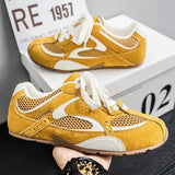 Breathable Red Racing Low Cut Sneaker