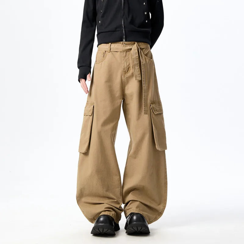 Y2K American Style Big Pocket Cargo Pants