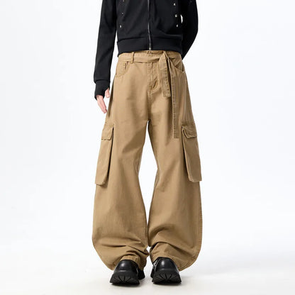 Y2K American Style Big Pocket Cargo Pants