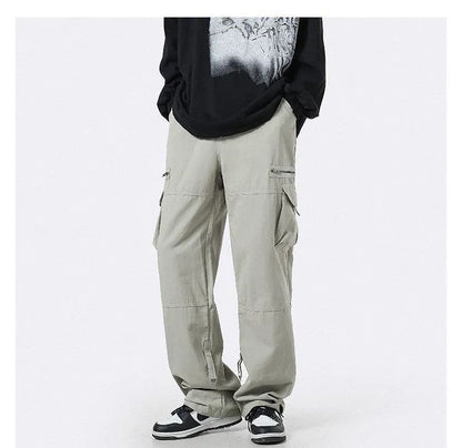Oversized Zipper Cargo Pants