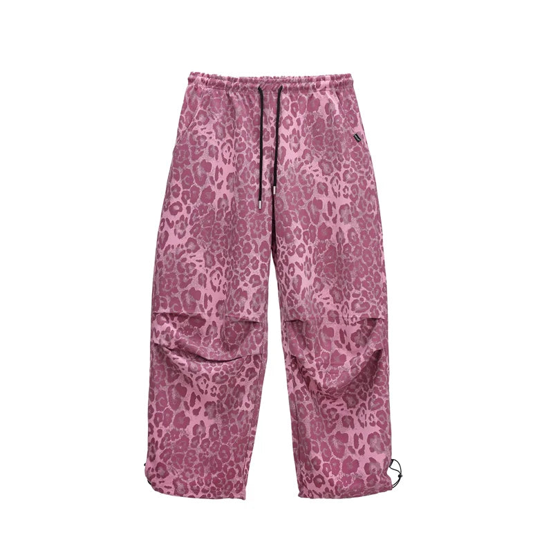 Pink Leopard Dance Hip Hop Pants