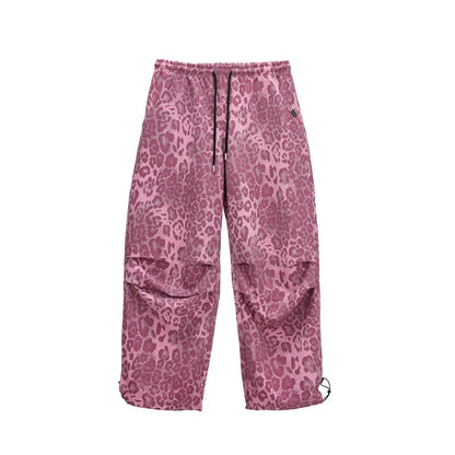 Pink Leopard Dance Hip Hop Pants