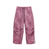 Pink Leopard Dance Hip Hop Pants