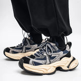Versatile Thick Sole Height Increasing Sneakers