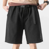 Loose Belt Cargo Shorts