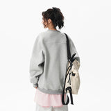 Streetwear Versatile Round Neck Sweatshirt