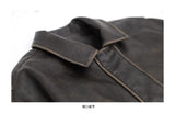 Vintage Oversized Leather Jacket