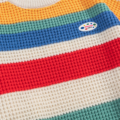 Color Splicing Sweater