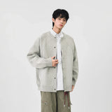 Soft Ribbed Knit Button Front Cardigan