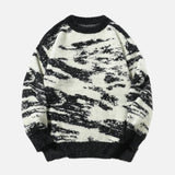 Winter Flexible Geometric Pattern Sweater