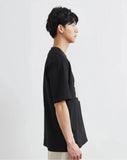 Embroidered Heavy Cotton Casual Short Sleeve T-Shirt