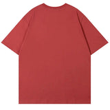 Breathable Shadow Graphic Print Punk Hip Hop T-Shirt