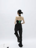 Y2k Punk Halter Tops