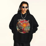 Y2K Skull Skeleton Funny Graphic Casual Hoodie