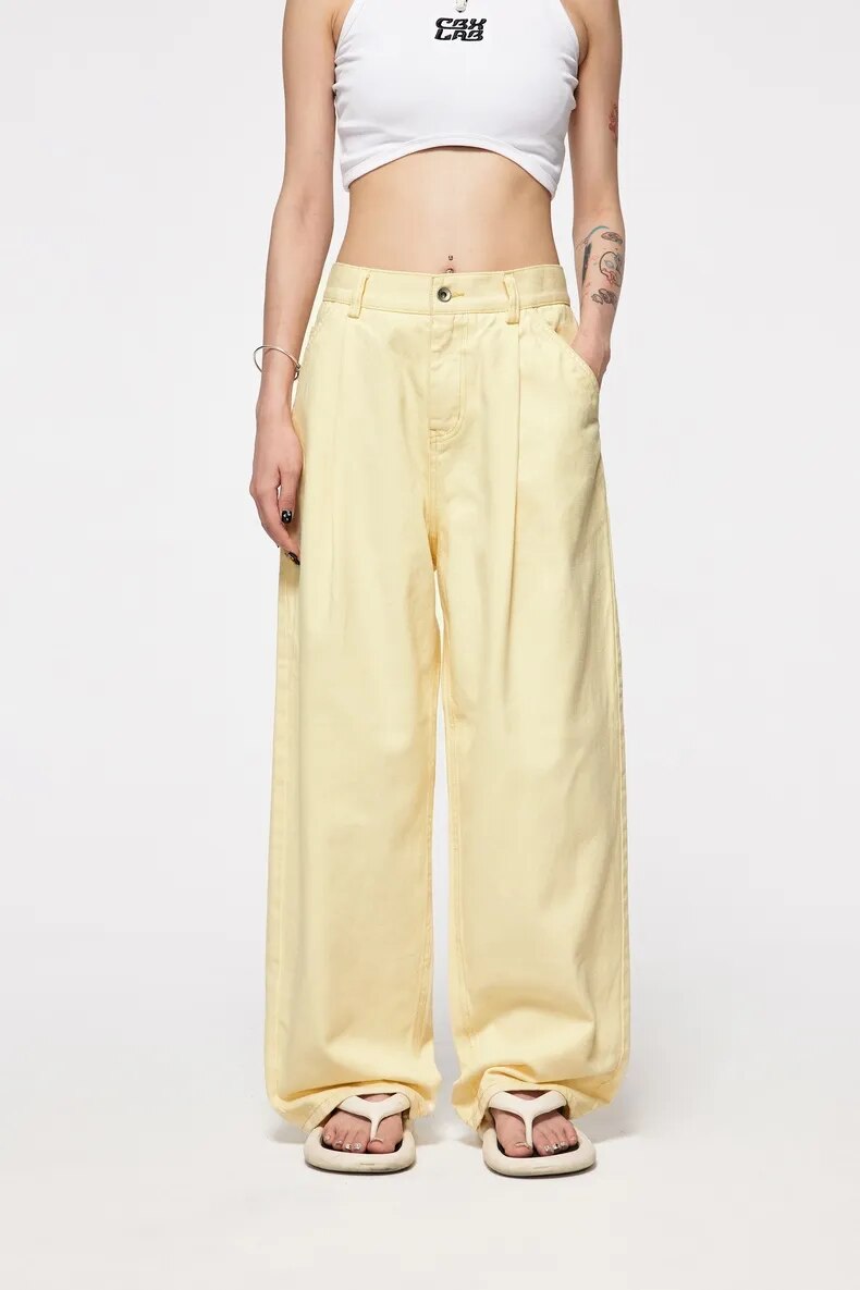 Wide-leg Loose Pants