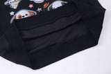 Cartoon Dog Graphic Hoodie