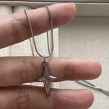 Star Cross Pendant Necklace