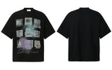 Cool Computer Graphic Printed Cotton T-Shirt