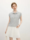 Women Youthful Summer Sporty Linen Blend T-Shirt