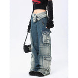 Y2k Women Baggy Cargo Jeans