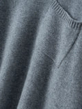 Luxury Cashmere Front Pocket Sweater
