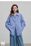 Women Classic Retro Stylish Spring Blouse Shirt