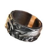 Silver Retro Gothic Open Index Finger Ring