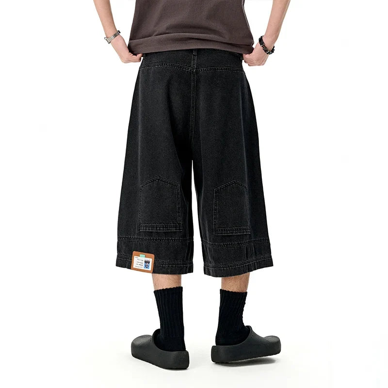 Y2K Washed Denim Jorts