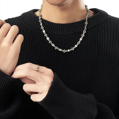 Luxury Stainless Steel Splicing Necklace