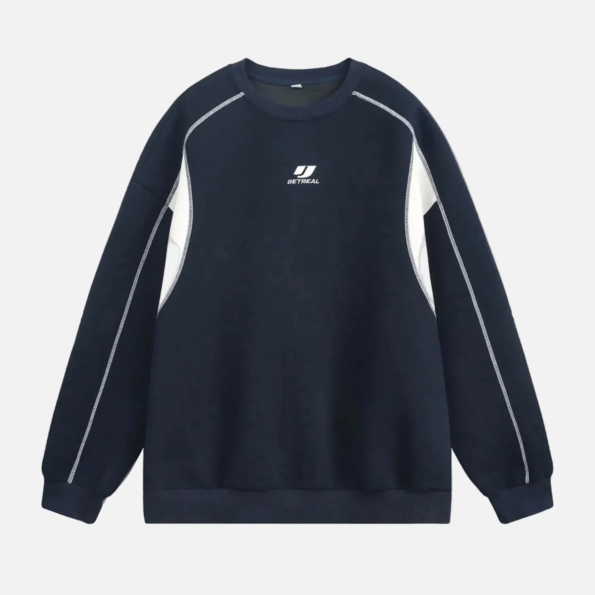 Bold Embroidered Heavyweight Oversized Sweatshirt