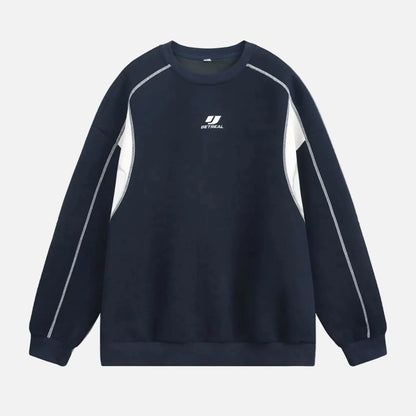Bold Embroidered Heavyweight Oversized Sweatshirt