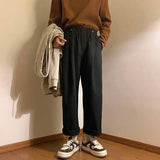 Old Money Style Basic Daily Pants