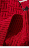 Christmas Socks Knitted Sweater