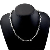 Wire Thorns Gothic Barbed Wire Necklace